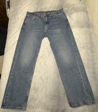 Levi s 505 Regular Fit Men s Jeans Light Wash Blue Denim