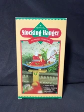 Vintage Christmas Hallmark Moving Rocking Horse Stocking Hanger