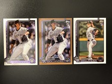 2025 Topps Update Chase Dollander (RC) set - Gold Parallel /2025 - Debut & base