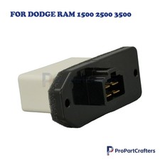 NEW For Dodge Ram 1500 2500 3500 HVAC Heater Blower Fan Resistor 68004241AA
