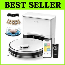 Smart Robot Vacuum Cleaner, 5000Pa Suction, LiDAR Navigation