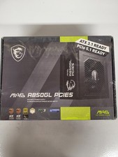 MSI MAG A850GL PCIE5, Fully Modular Compact Gaming 850W Power Supply, 80 Gold,