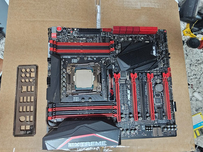 Gaming ASUS Rampage V Extreme X99 Motherboard Combo w/ Intel i7-5960X CPU - P&R