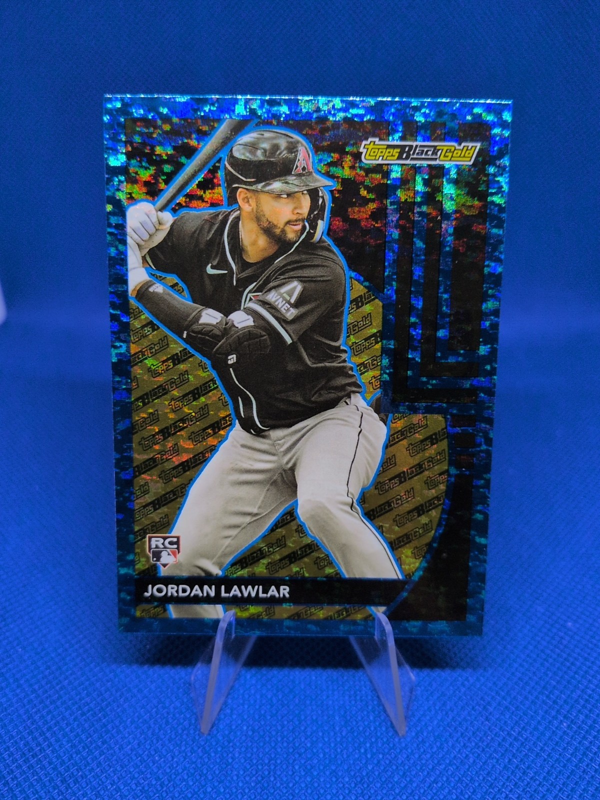 2024 Topps Update Series - Topps Black Gold Jordan Lawlar #BG-16 Blue (RC)