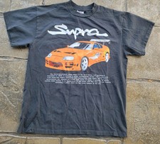 Vintage Toyota Supra Mk4 Single Stitch Double Sided Shirt Large Modern Boot