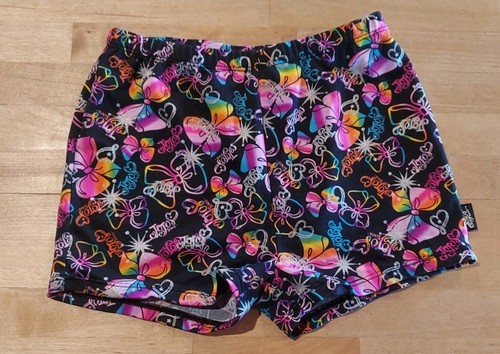 Girls Jojo Siwa Danskin Dance Shorts Sz Med Rainbow
