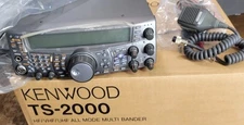 Kenwood TS-2000 With Microphone And Power Cord