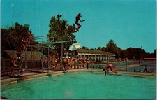 Indianapolis, IN Riviera Club/Swimming Pool/Exterior/High Diving Board -A108