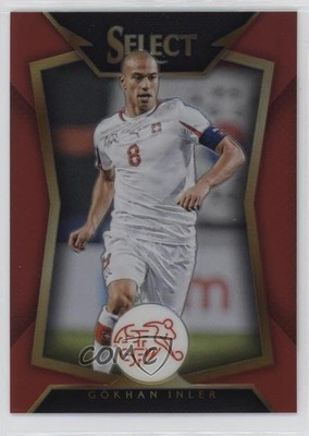 2015-16 Panini Select Red Prizm 166/199 Gokhan Inler #58 1s8