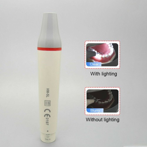 Woodpecker Dental Ultrasonic Scaler LED Handpiece HW-5L Scaling Tips Fit EMS UDS - Bild 8 von 16