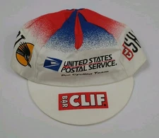 Vintage Clif Bar United States Postal Service Usps Pro Cycling Team Hat Race USA