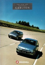 VAUXHALL CARLTON 1991 MODELS BROCHURE. V7479 08.90 [UK MARKET]