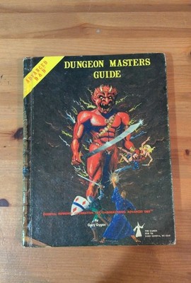 AD&D Dungeon Masters Guide 1st Edition 1979 Revised DM TSR Gary Gygax D&D