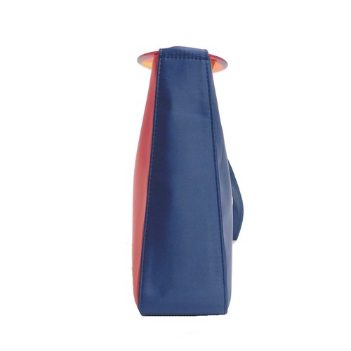Bolso de Hombro Yves Saint Laurent YSL Nylon Azul/Rojo #25 Rise-on - Imagen 4 de 14