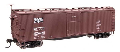 Walthers Mainline 910-40202 HO Maßstab 40' Holz Güterwagen RTR Frisco #128535 | Zustand: Neu