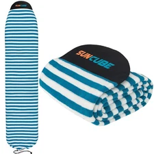 SUN CUBE Surfboard Sock Cover, Protective Surf Bag for Surfing Board, Light Stre