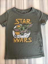 Baby Yoda Boys Shirt  Shorts Set DISNEY Star Wars THE CHILD Size 4t