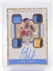 GARY HARRIS 2017-18 CORNERSTONES QUAD PATCH AUTO GRANITE /25 #C-GHS Q5194
