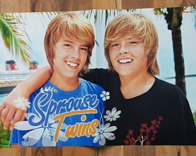 Sprouse Twins Poster Serie TV Film Kino Sammeln