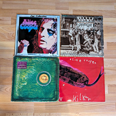Alice Cooper   Vinyl LP-Sammlung Konvolut (Killer, Greatest Hits)