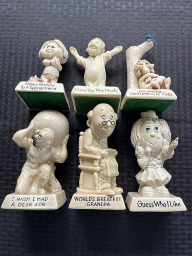 Konvolut 6 Vintage R&W Beeren Figuren um 1970
