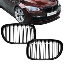 Doppelsteg K�hlergrill Schwarz GLANZ Performance passt f�r BMW 7er F01 F02 08-15