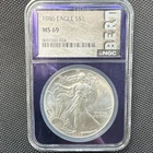 U.S. Mint 1986 American Silver Eagle $1 1 oz .999 Silver NGC MS69