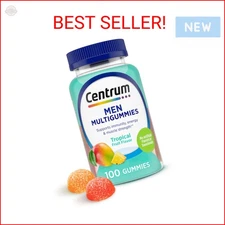 Centrum Men's Multivitamin Gummies, Immune, Energy, Healthy Appearance Support, 