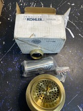 Kohler K-8801-2MB Duostrainer Basket Strainer Drain - Brushed Modern Brass