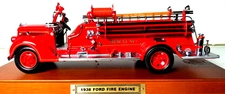 Franklin Mint 1938 Ford Fire Engine 1:24 Scale Inv. #3984 S2-3