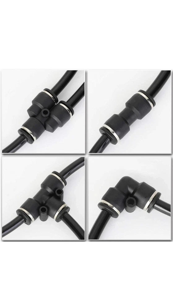 100ft Heavy-Duty Pneumatic Nylon Tube 1/4" OD for Automotive & Industrial Use - Image 3 of 4