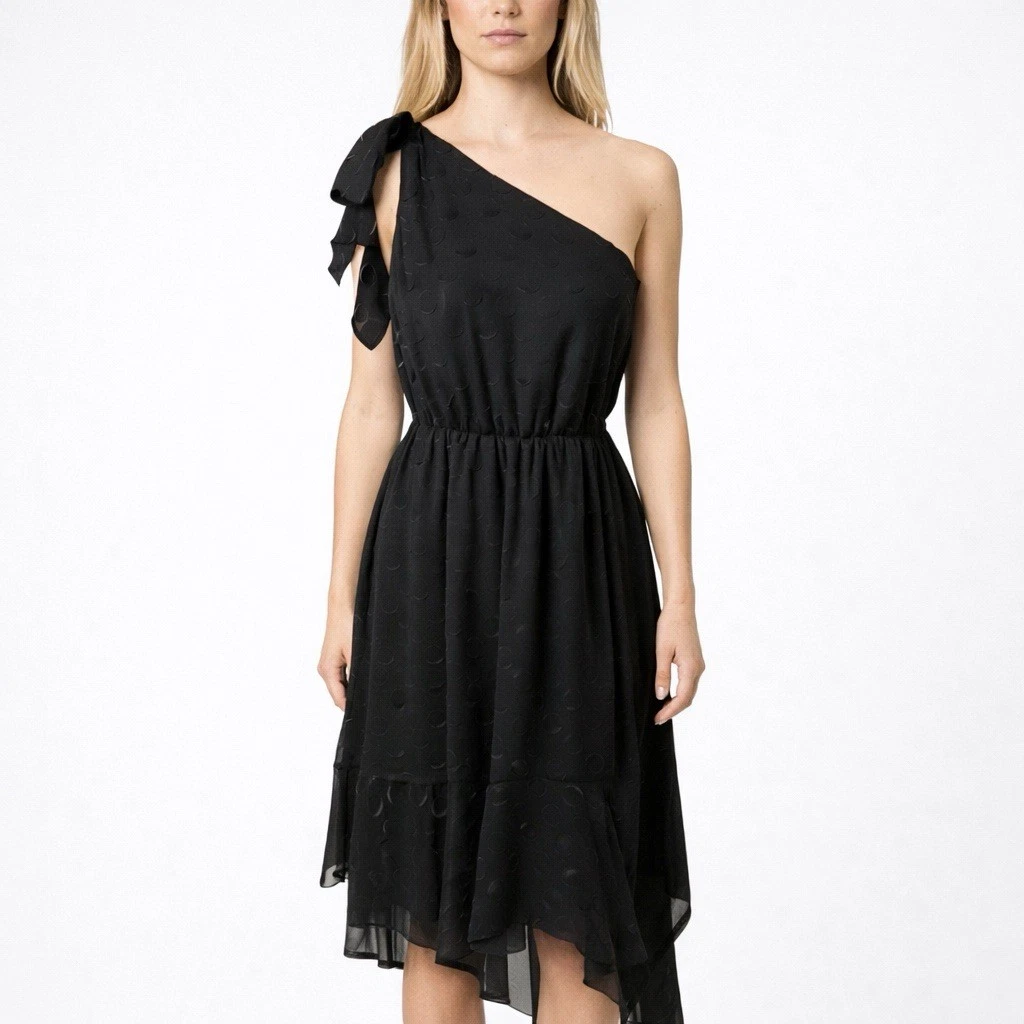 short black and red dress Black And Red Floral Lace Aida Mini Dress