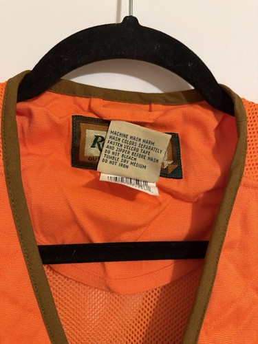 Gilet da caccia Remington Upland XXL Blaze arancione maglia gioco borsa nuovo con etichette - Foto 5 di 16