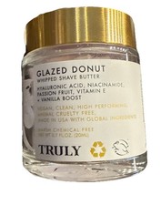 Truly: Glazed Donut Whipped Shave Butter 0.7oz, Travel Sized, Sealed New