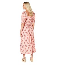 Dorothy Perkins - Midikleid für Damen Puffärmel (DP6011)