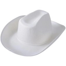Cowboy Hat - White