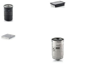 Inspektionspaket Filtersatz XL MANN-FILTER Aktivkohlefilter Filtereinsatz für FÉ