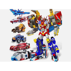 Tobot V Galaxy Detectives Master V Ultimate Figure 6 in 1 Robot boy Toy No box