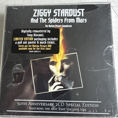 DAVID BOWIE Ziggy Stardust And The Spiders From Mars Ltd Ed 2-CD Set w/poster+