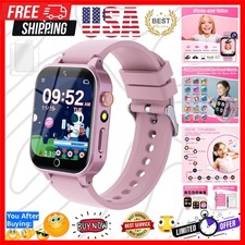 Kids Smart Watch Gift for Girls Age 5-12, 39 Games HD Touch Screen Watches wi...