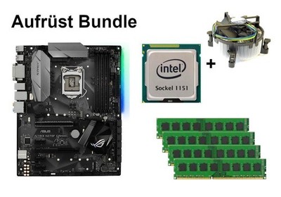 Bundle ASUS ROG STRIX H270F Gaming + Intel Core i3 + 8GB - 32GB RAM