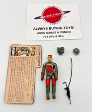 1983 Flash w  File Card Complete GI Joe Figure