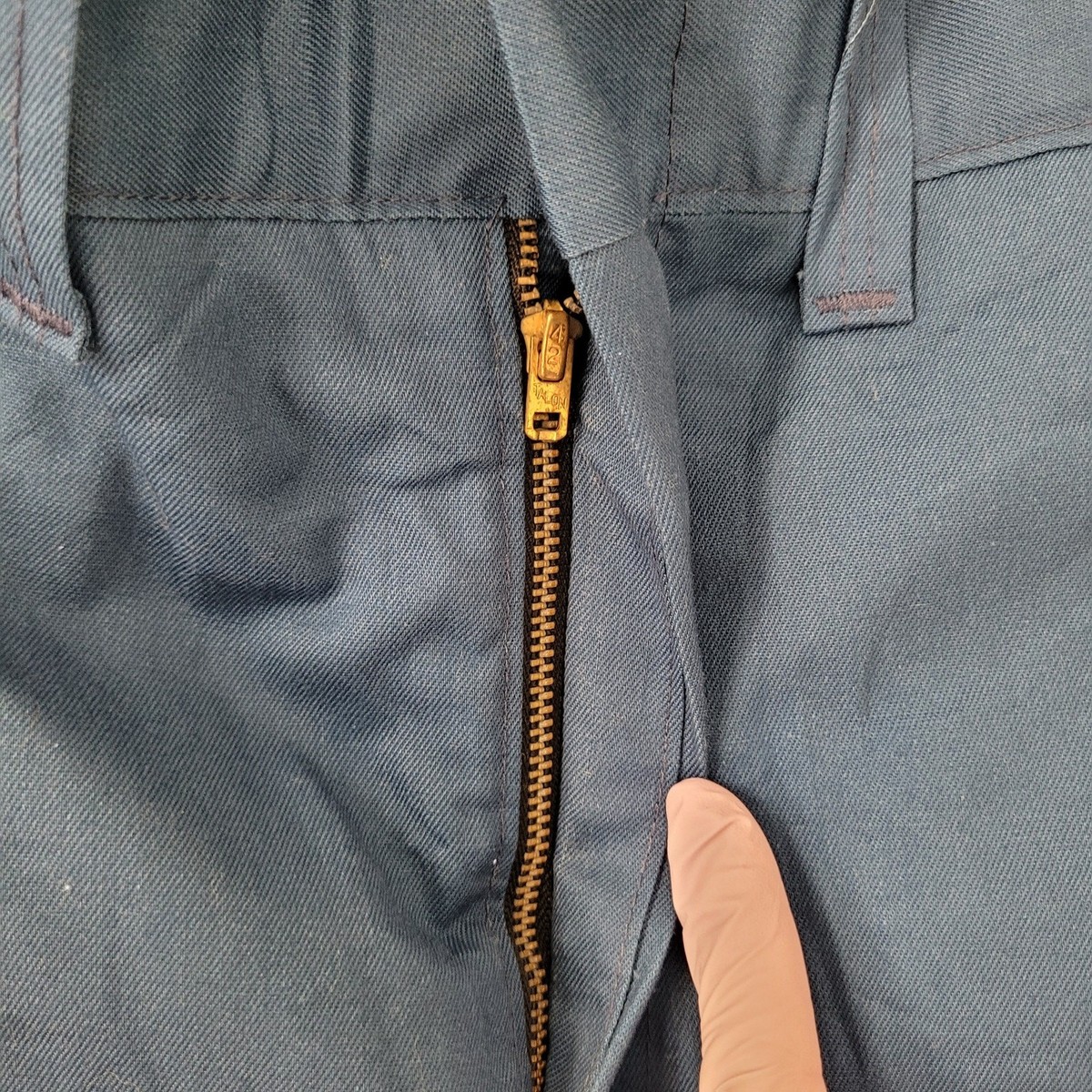 80s usa製 2tuck summer slacks gray talon W35 Vintage Pants Mens 80s Talon Grey 25mar08 Bottoms Long