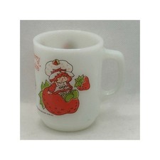Vintage Strawberry Shortcake Mug American Greetings 1980 Anchor Hocking