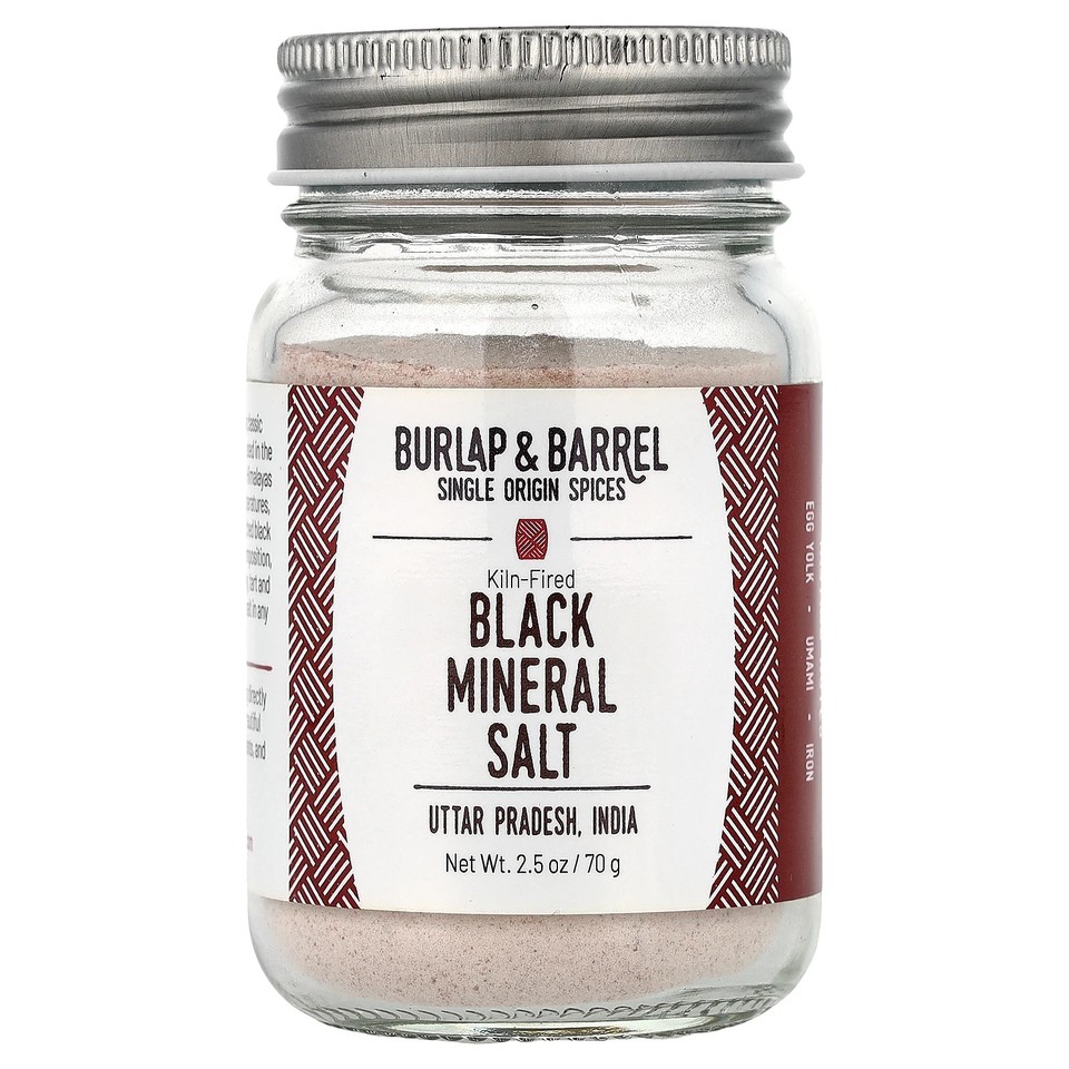 Black Mineral Salt, 2.5 oz (70 g)