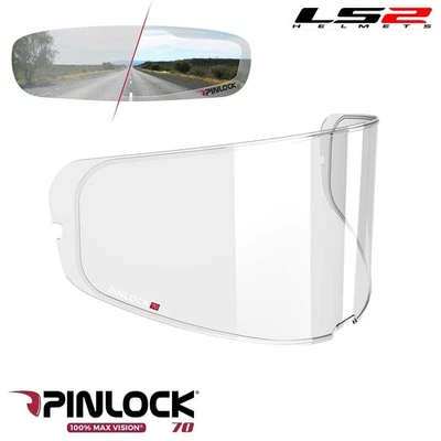 LS2 FF399 Valiant Motorcycle Motorbike Helmet Visor Pinlock Anti-Fog Insert