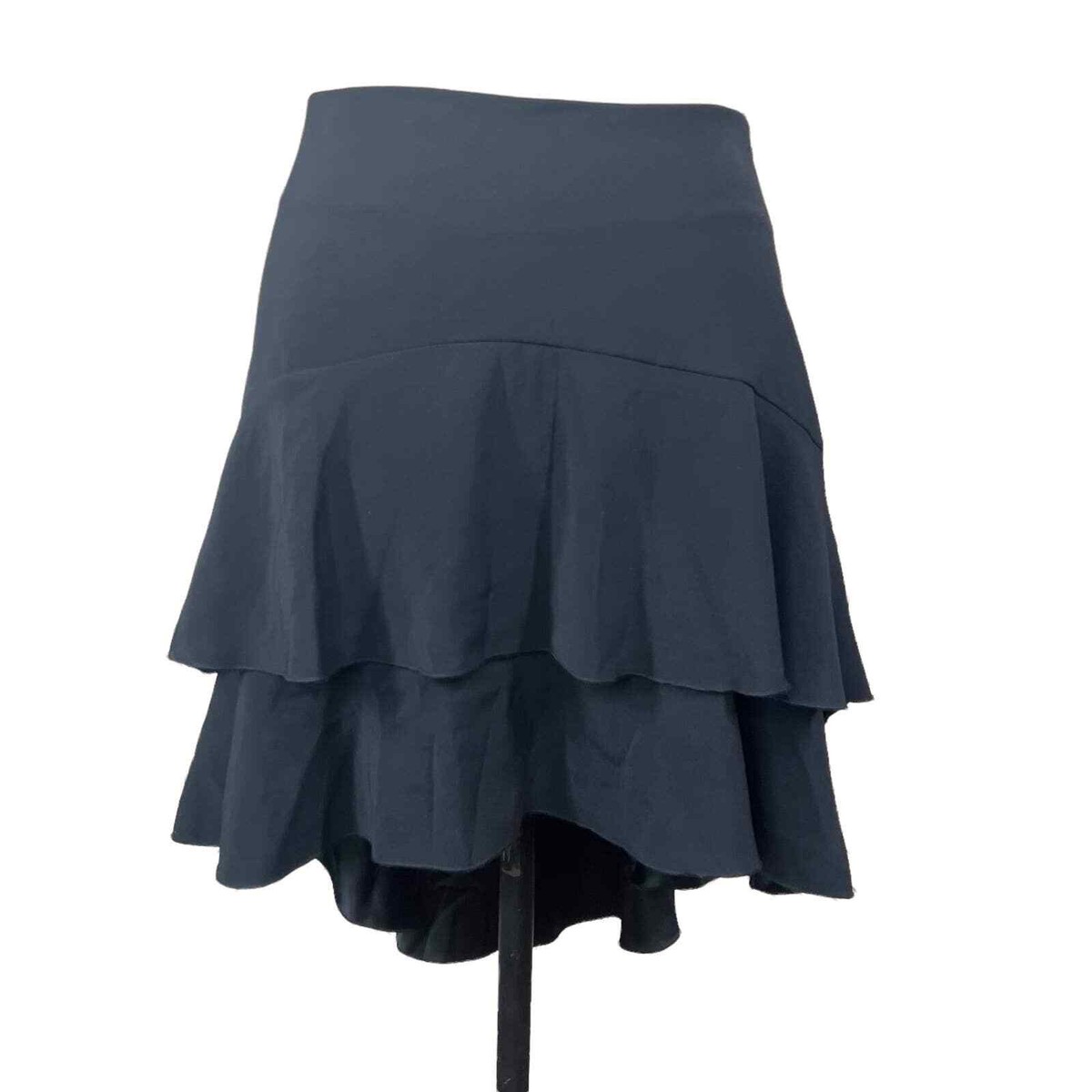 Rinascimento Ruffle High Low Skirt Black Size XS | eBay