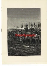 Already Distressed, Before The Battle, Book Illustration (Print), 1881