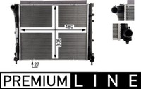 Mahle KüHler WasserküHler FüR Fiat Panda 312 0.9 1.3 D Multijet 4X4 312 319