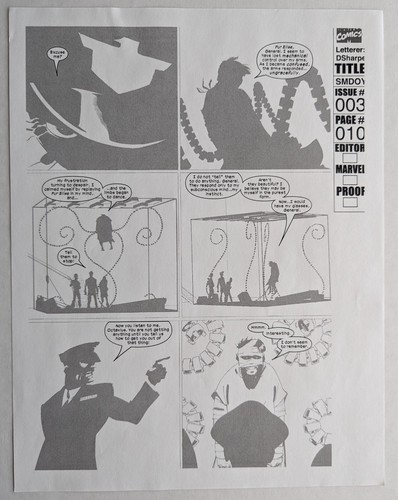 Spider Man Doctor Pulpo Año Uno 3 ARTE PRODUCCIÓN MARVEL con Certificado de Autenticidad 15 PGS - Imagen 10 de 15